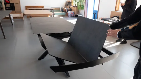 Office Conference Furniture Fashion Discussion Conference Table Power Veneer Wooden Meeting Desk