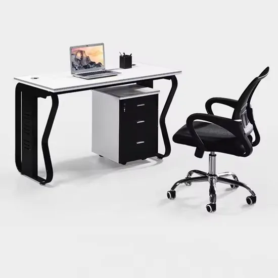 High Quality Meeting Room Desk Conference Table Staff Chair Office Desk Chair Melamine Top Modern Durable Office Furniture