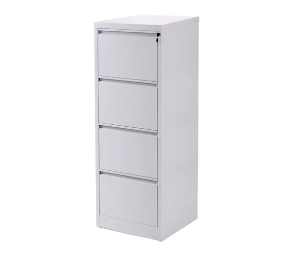 Executive Furniture Metal Filing Storage Steel Vertical Office File Safety Lock Folder 4 Drawer Cabinet 