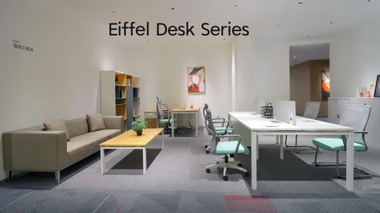 Commercial Wholesale Project Modern Design Wood Furniture CEO Boss Manager Executive Office Table 