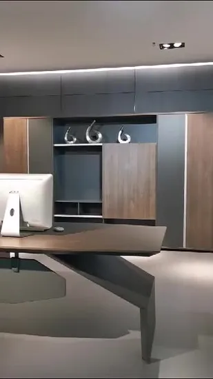 China Wholesale Modern Wooden Home Computer Furniture Desk Boss Executive Office Director Table 