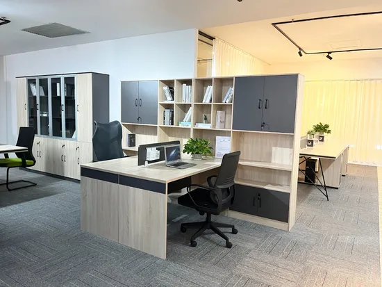 Liyu Executive Working Desks Boss Work Station Furniture Fancy Wooden Organizer Computer Office Table 