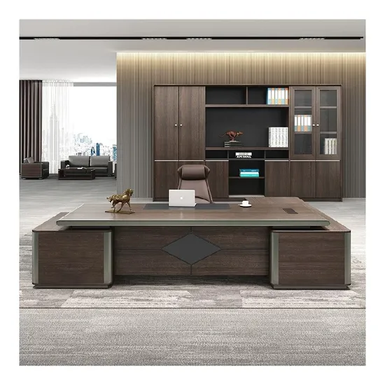 Cheap Price Boss Office Desk Office Furniture Chairman CEO Office Computer Table 