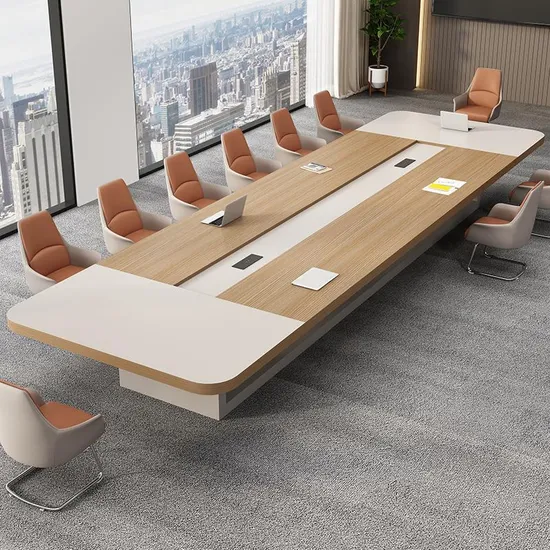 Taizilong Fashion Office Elegant Conference Table for Collaborative Meetings and Workspaces Furniture Desk Modern Style 
