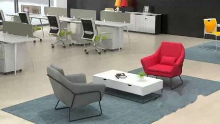 Modern Loose Furniture Fabric Leisure Office Sofa 