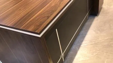 Customized Furniture Popular Boss Use Wooden Computer Office Table 